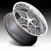 Foose F172 Merlot Anthracite Machined Custom Wheels 2